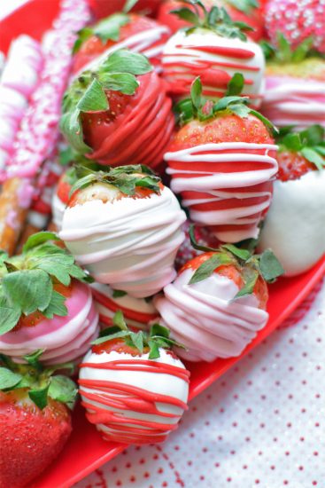 valentines chocolate covered strawberries