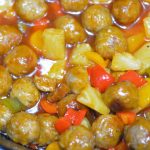 crock-pot sweet sour meatballs