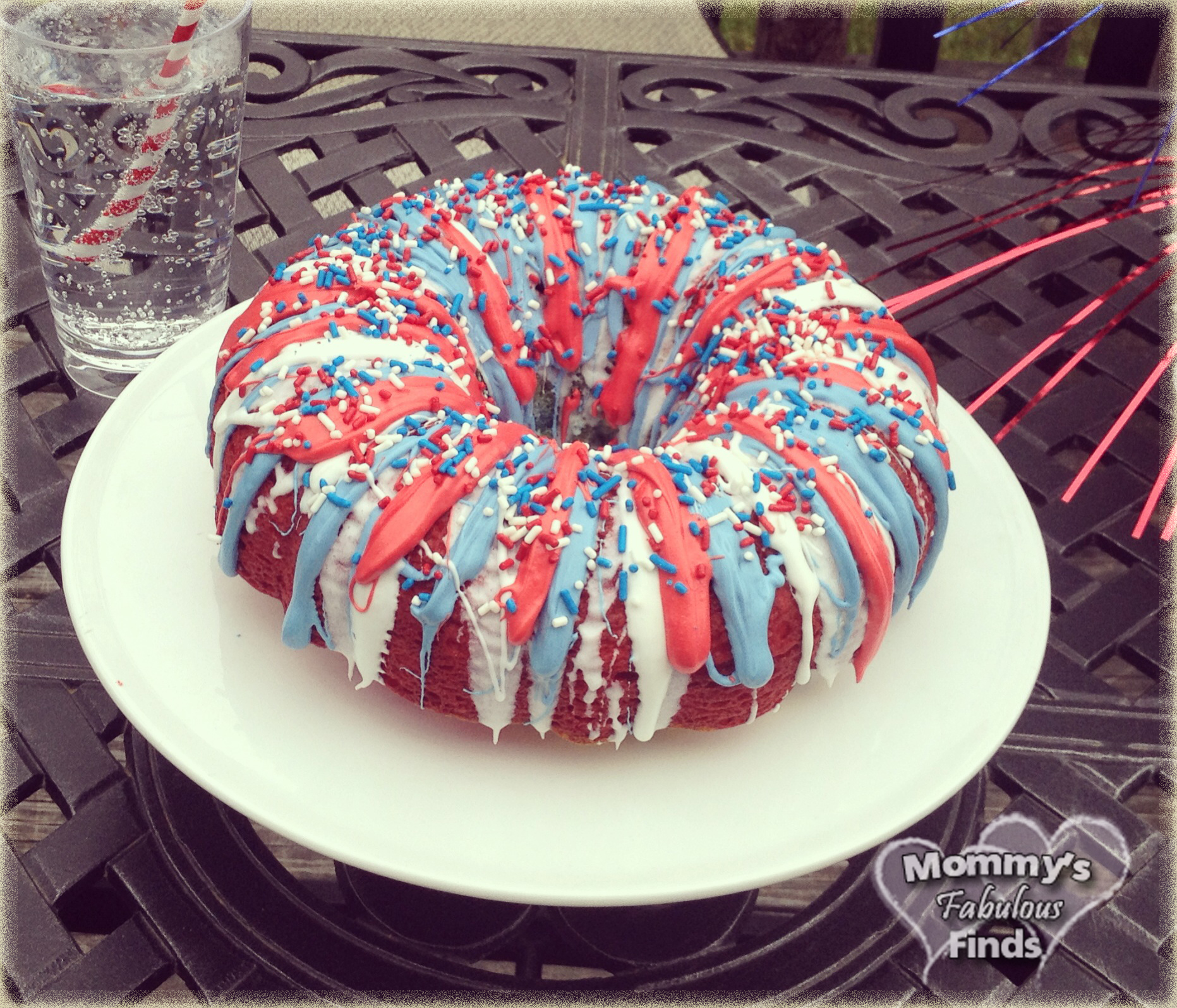 4th of july bundt cake