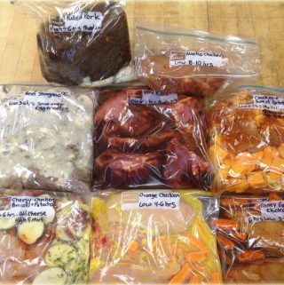 crockpot spareribs freezer meal