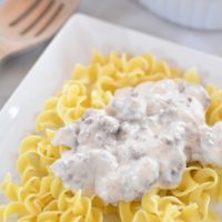 beef stroganoff crockpot recipe