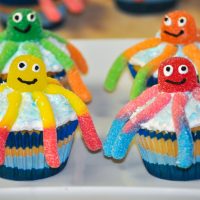 octopus cupcakes