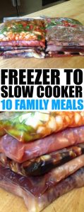 10 Family Favorite Crockpot Freezer Meals - Mommy's Fabulous Finds