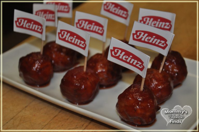 Ultimate Party Meatballs with Heinz, Johnsonville, and Ocean Spray