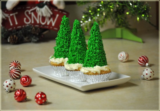 christmas tree cone cup cakes #shop