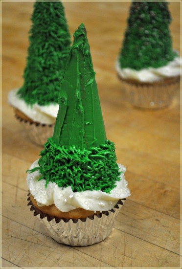 christmas tree cupcakes #shop