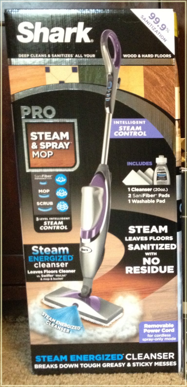 Holiday Gift Guide: Shark PRO Steam & Spray
