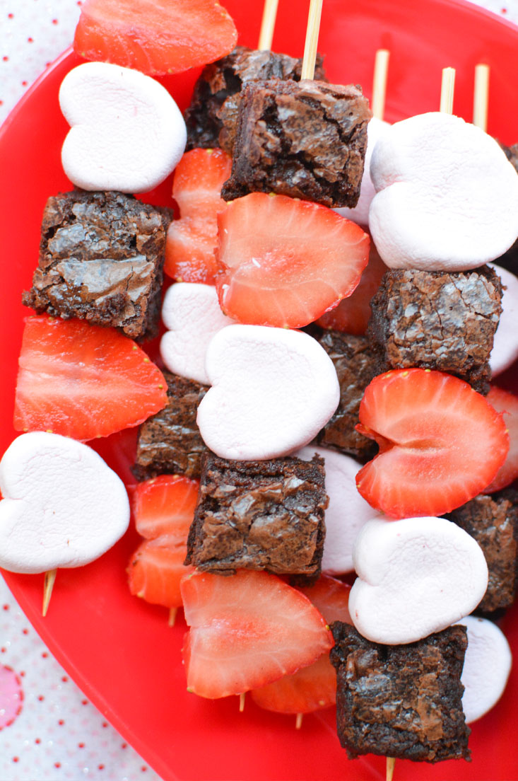 Valentine's Day Dessert Kabobs