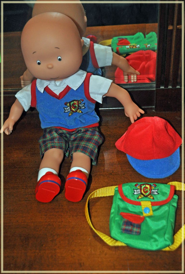 Celebrating 25 Years of Caillou With The New Caillou Talking Doll