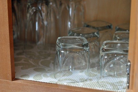 Adding a Decorative Touch To The Cabinets With Duck Brand's Shelf