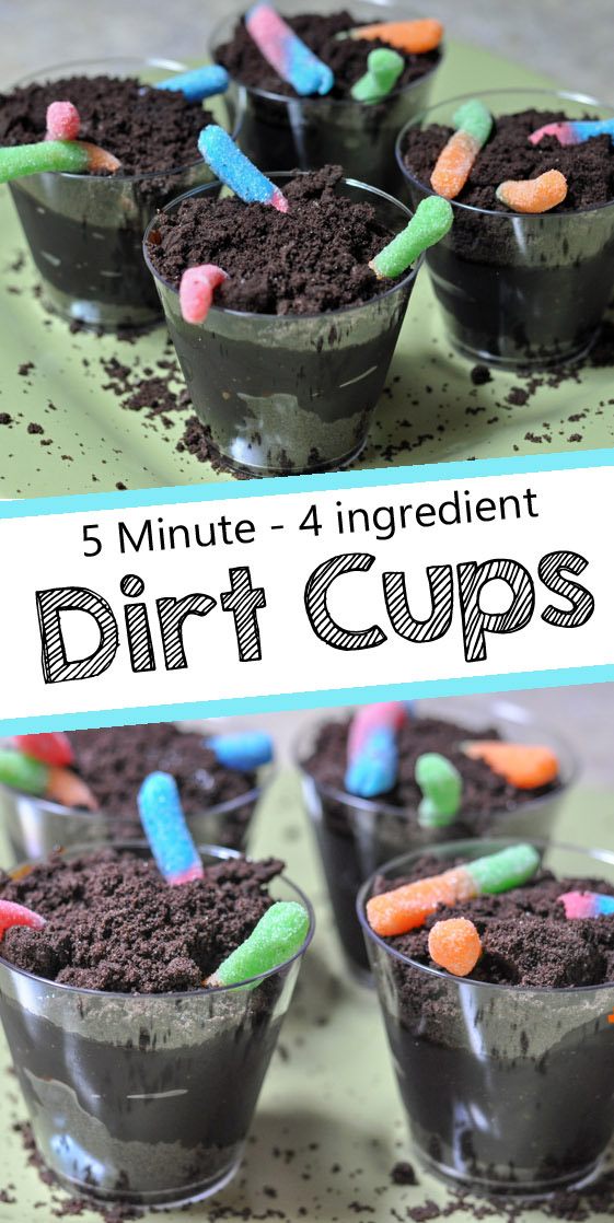 How to Make Dirt Cups