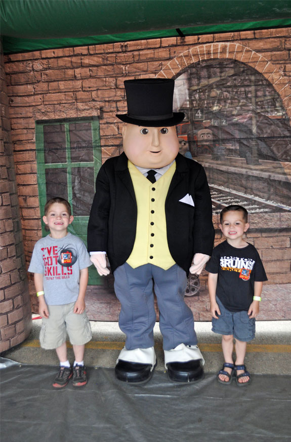 photo with sir topham hat