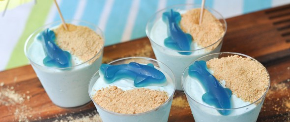 shark snack cups