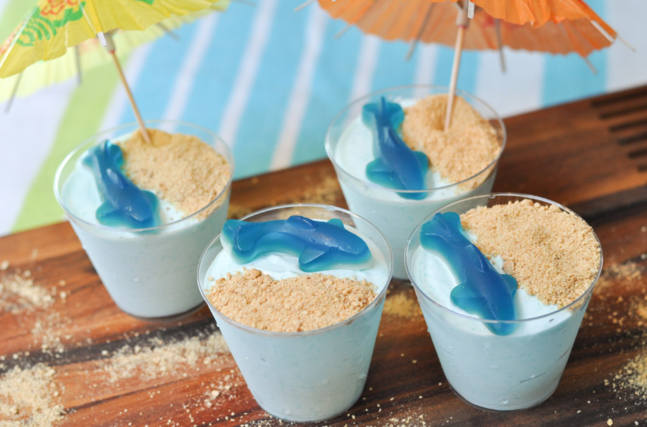 shark snack cups