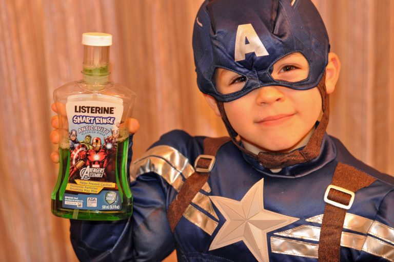 Even Super Heroes Develop Heroic Habits With LISTERINE