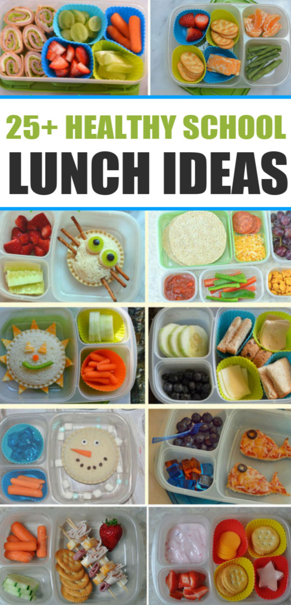 25 healthy school lunch ideas