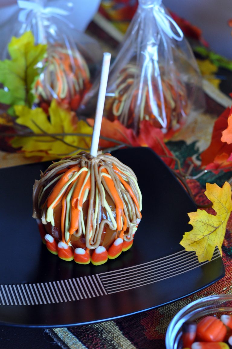 Fabulous Fall Favorites – Caramel Apples With JIF