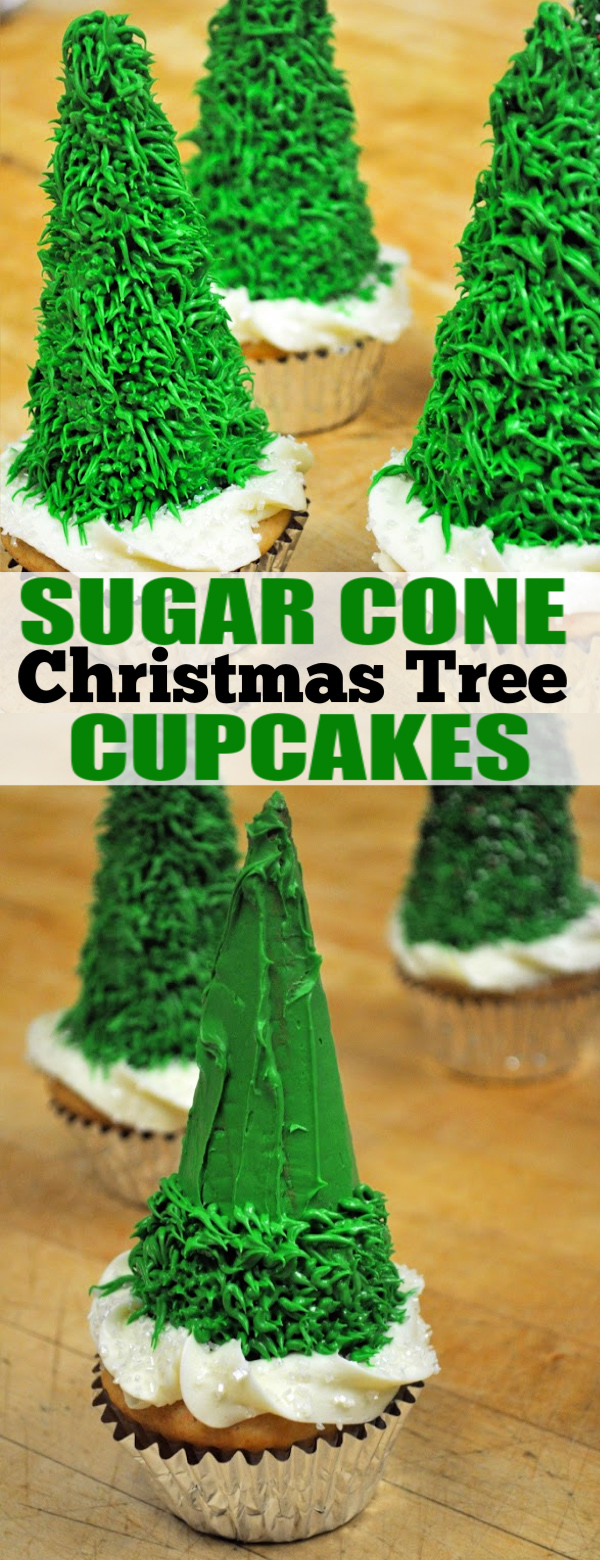 Christmas Tree Cupcakes