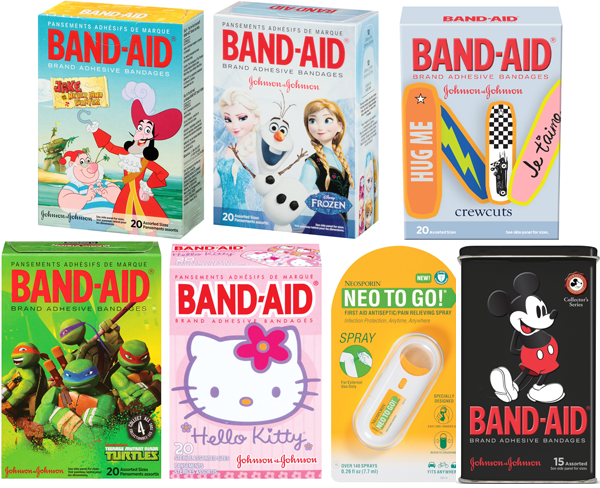 Bandaids with neosporin discount