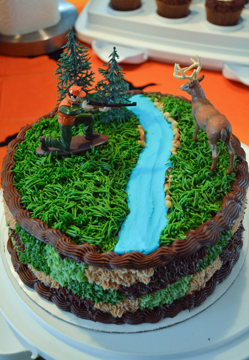 hunting cakes