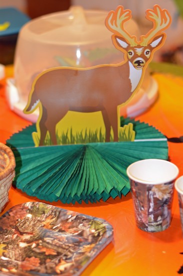 hunting deer party decorations