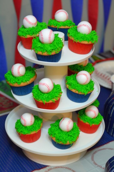 Baseball Cupcakes