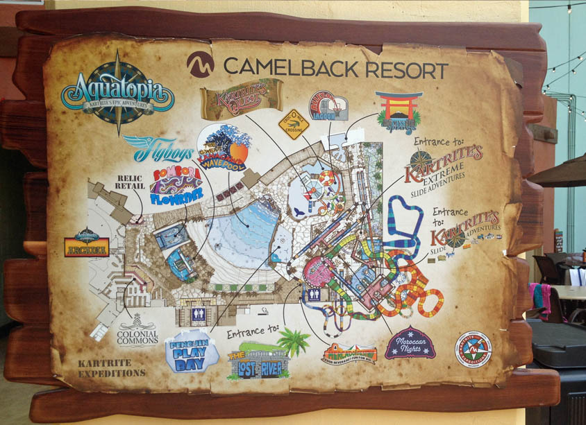 camelback resort map