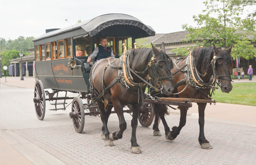 horse buggy ride greenfield village