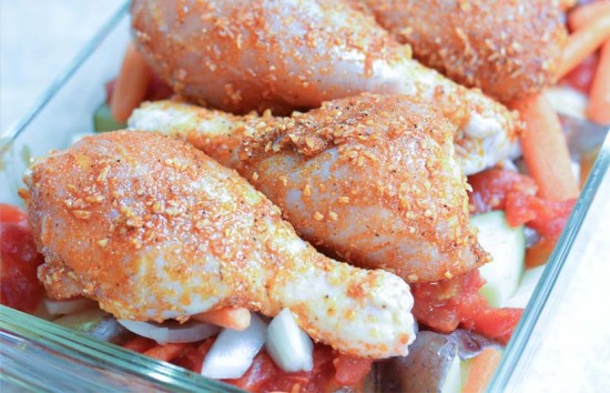 smothered chicken drumsticks