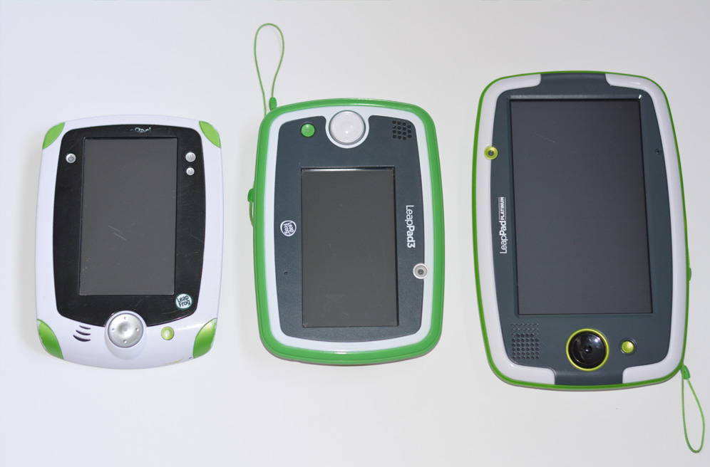 LeapFrog LeapPad Comparisson