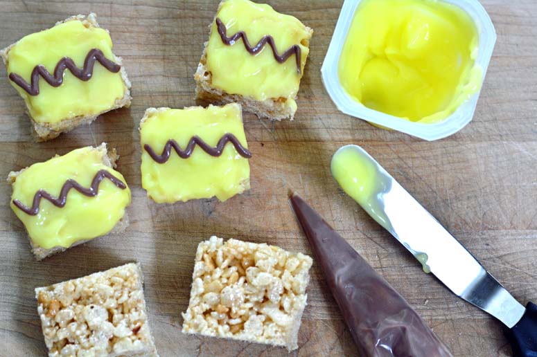 Charlie Brown Rice Krispies Treats