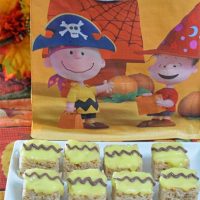 Charlie Brown Rice Krispies Treats