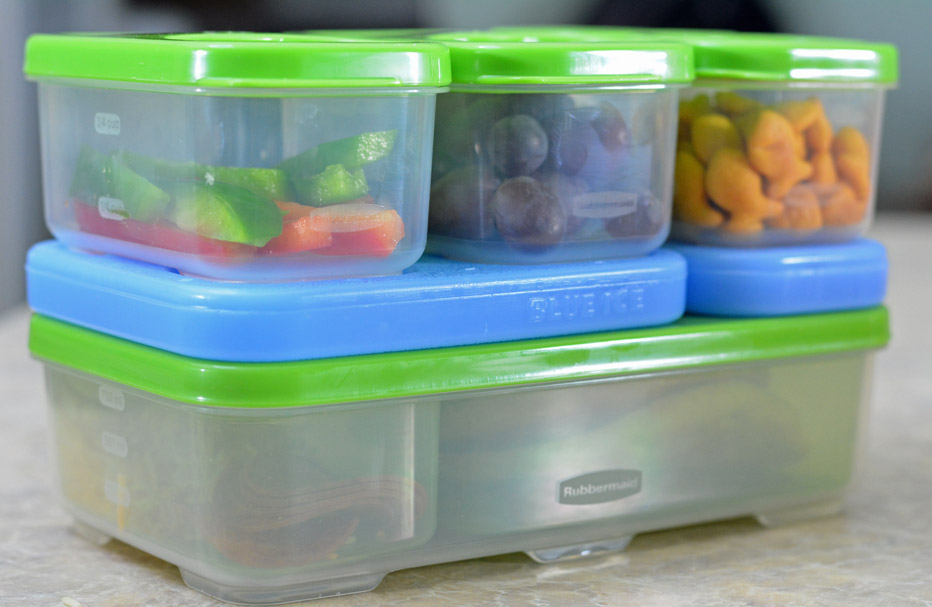 Rubbermaid LunchBlox, Plastic Containers