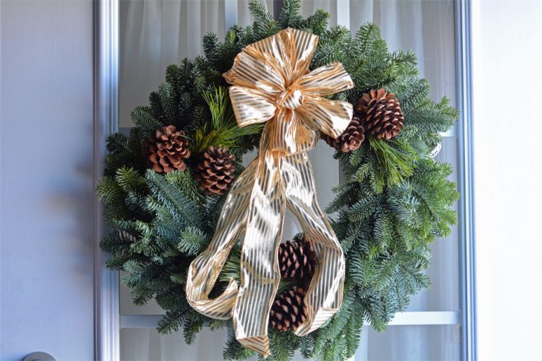 Forest Fresh Christmas Wreath From Christmas Forest + #Giveaway
