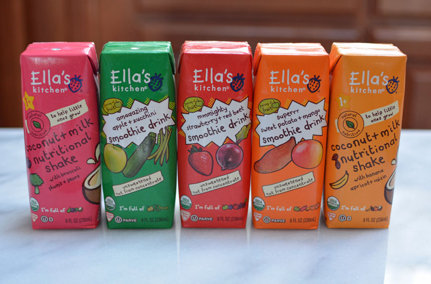 Ella’s Kitchen smoothie drinks