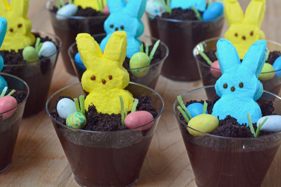 Easter Dirt Cups