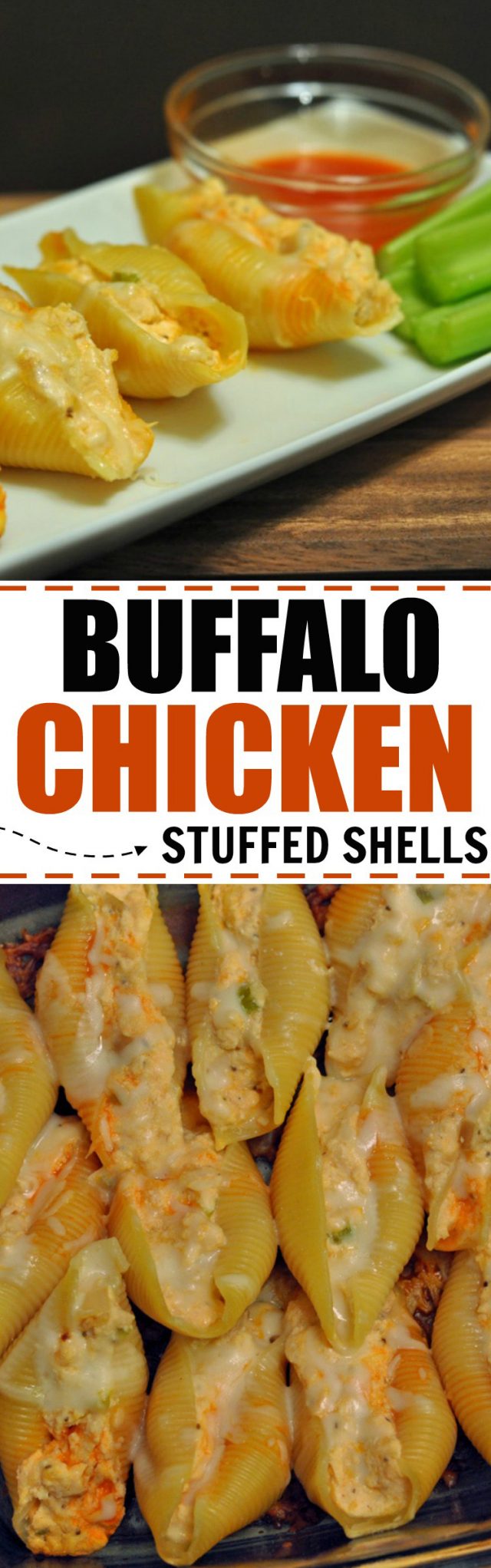 Buffalo Chicken Stuffed Shells Mommy's Fabulous Finds