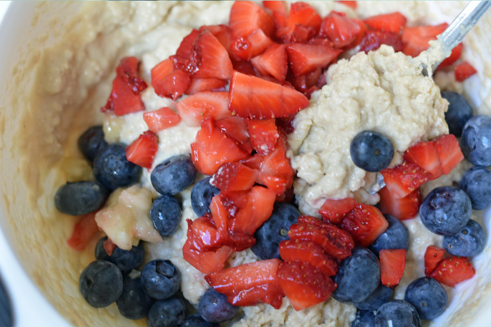 Banana Berry Muffins