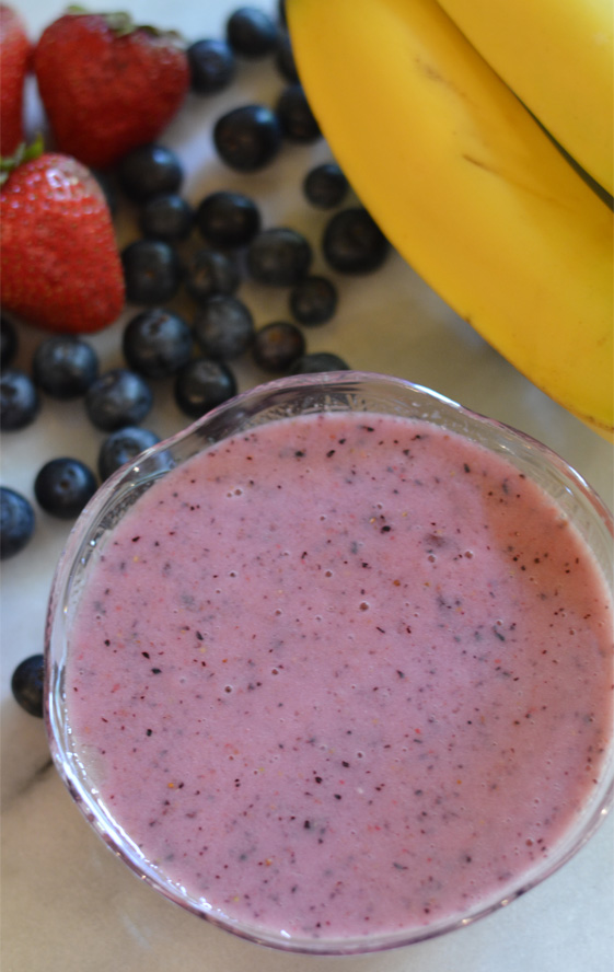 Banana Berry Smoothie Bowls