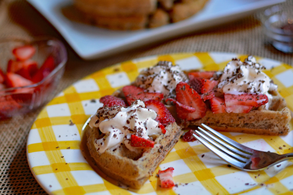 Chocolate Belgian Waffles