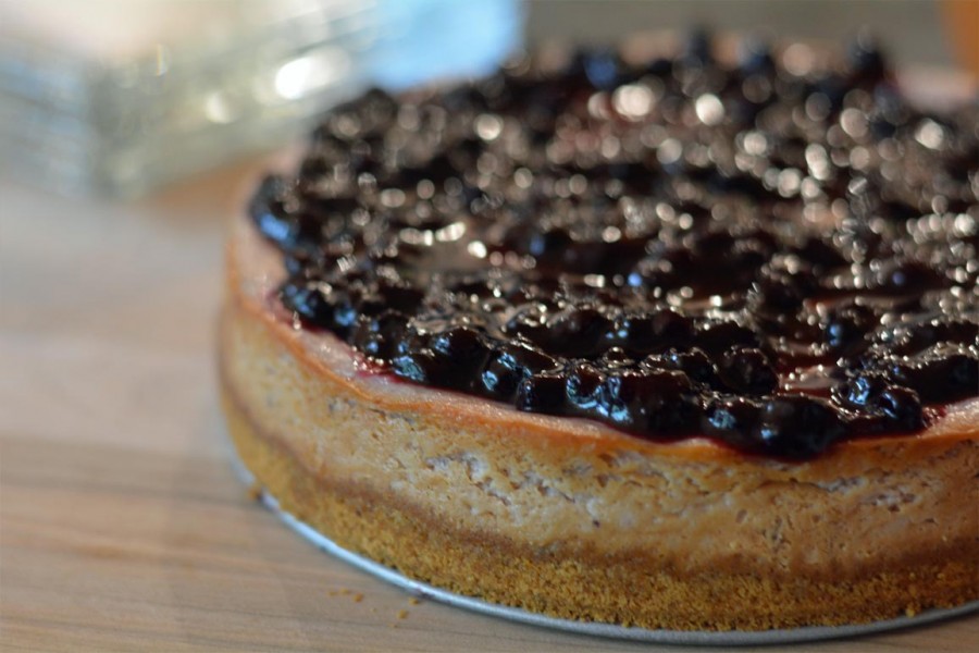 Blueberry Cheesecake A Greek Yogurt Cheesecake