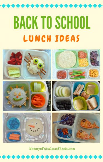 back to school lunch ideas