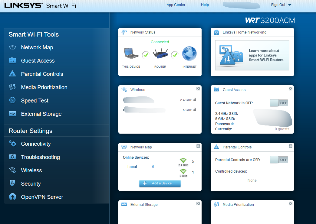 linksys router setup