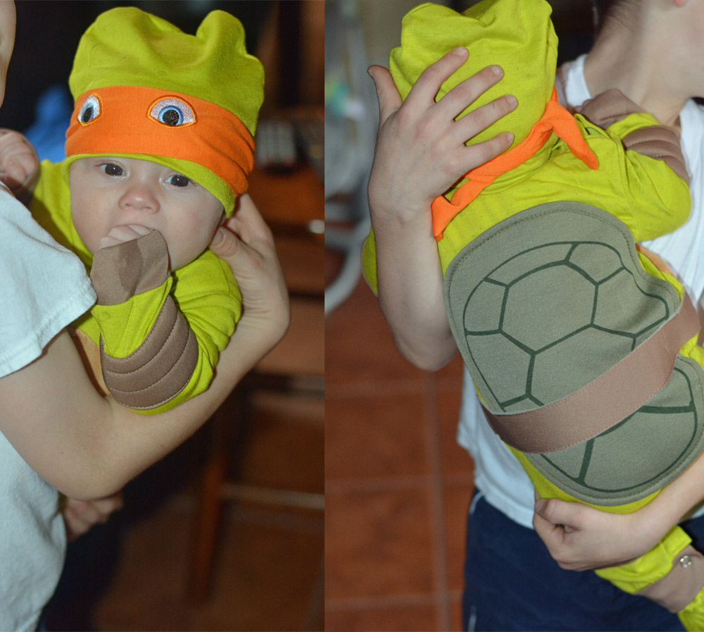 baby ninja turtle costume
