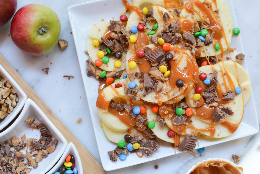 Caramel Apple Nachos