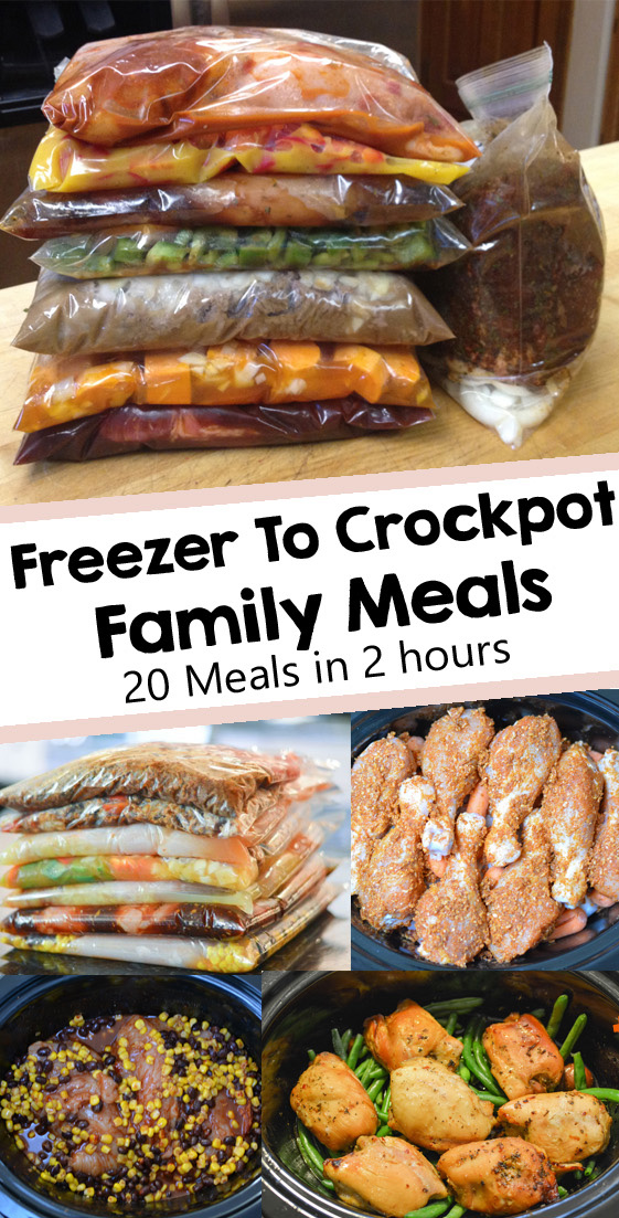 7 Crockpot Freezer Meals - Mommy's Fabulous Finds
