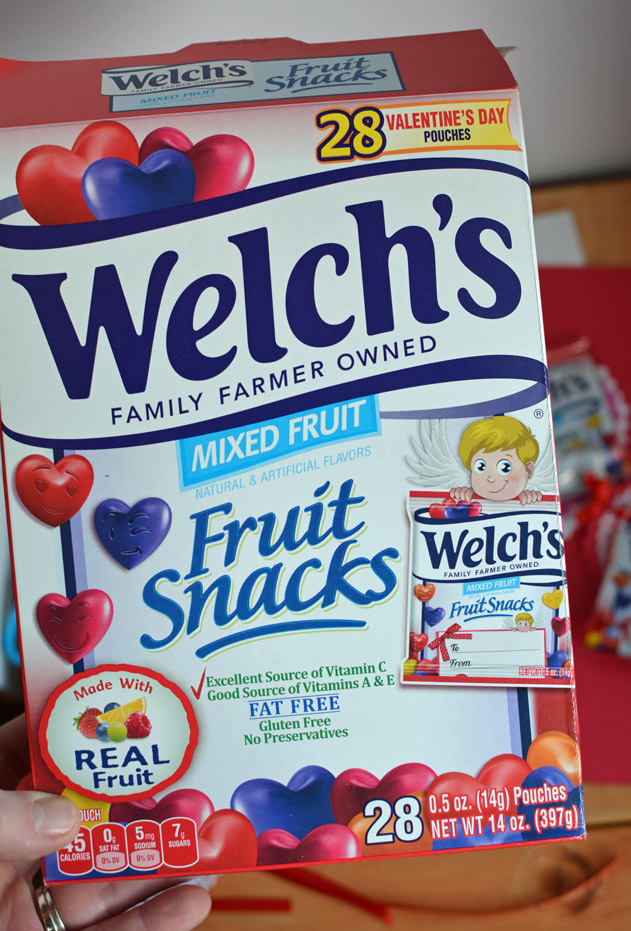 Valentine's Welch's Fruit Snacks