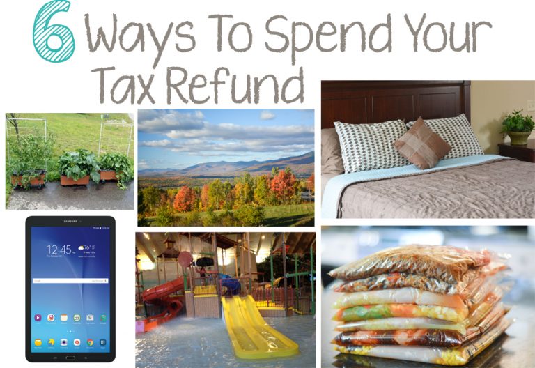 6 Ways to Spend Your Tax Refund