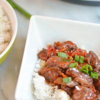 crock pot Mongolian Beef