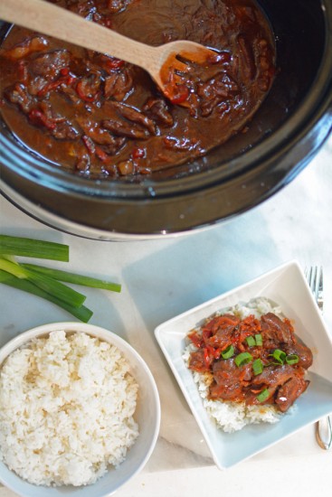 crockpot mongolian beef recipe